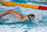 S.Statkevičius atnaujino Lietuvos moterų plaukimo rekordą