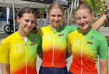 Augustė Mikutytė Europos jaunimo plento dviračių čempionate pateko į 10-uką