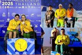 Iškovoti dar trys medaliai – pasaulio neįgaliųjų sporto žaidynėse vėl spindėjo lietuviai