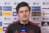 Futbolo gandai: „Man United“ į mainus su „Barcelona“ gali įtraukti H.Maguire‘ą, J.Rodriguezas nori grįžti į Europą