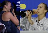 Po „US Open“ finalo – Anisimovos ašaros ir Sabalenkos šou spaudos konferencijoje