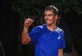 ATP „Challenger“ turnyro Lisabonoje finalas: Vilius Gaubas – Henrique Rocha 6:7 (3:7), 6:3, 0:0 (GYVAI)