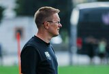 Valdas Dambrauskas šventė pergalę pirmose UEFA Čempionų lygos atrankos rungtynėse