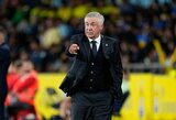 C.Ancelotti po dar vienų lygiųjų: „Privalome greitai tobulėti“