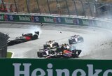 „Formulė 1“: Verstappeno avarija jau pirmajame rate, Nyderlanduose triumfavo Lando Norrisas