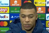 K.Mbappe pamiršo C.Ronaldo: „Lengva žaisti su L.Messi, jis yra geriausias pasaulyje“