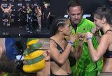 „UFC 301“ ceremoniniuose svėrimuose – E.Kareckaitės pasirodymas, grasinimai mirtimi ir M.Perreiros šou