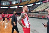 I.Brazdeikis: „Smagu, kad dabar esu „Olympiacos“ komandoje“