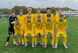 Lietuvos U-15 futbolo rinktinė pasirodymą Bulgarijoje pradėjo nesėkme po baudinių