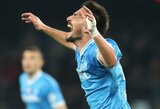Kevinas de Bruyne grįžo į aikštę, o „Napoli“ nugalėjo Gvido Gineičio atstovaujamą komandą