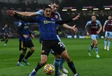 „Man Utd" svečiuose nesugebėjo įveikti „Burnley" futbolininkų 