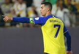 C.Ronaldo pelnė dublį, o „Al-Nassr“ klubas sutriuškino „Al Adalh“