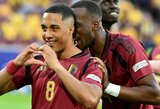 Belgai atsitiesė nugalėdami rumunus, VAR atšaukė jau trečią R.Lukaku įvartį