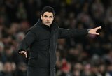 Pasirodymą FA taurėje su „Arsenal“ baigęs Arteta: „Ginsiu žaidėjus labiau nei bet kada anksčiau“