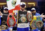 Formalumai sutvarkyti: „Canelo“ susitvarkė su Scullu ir stojo į akistatą prieš Crawfordą