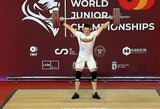 Pasaulio sunkiosios atletikos čempionate Gineikis pranoko Šidiškį