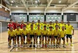 Lietuvos U-19 futsal rinktinės laukia bendraamžių iš Vokietijos testas