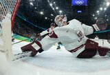 Nesėkminga 41 sekundė: Latvijos ledo ritulininkus eliminavo Švedija