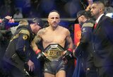 A.Volkanovski užsiminė apie persikėlimą į lengvo svorio kategoriją