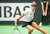 A.Paražinskaitė Tunise papildė WTA vienetų reitingo taškų kraitį