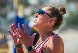 Seserys Grudzinskaitės paplūdimio tinklinio turnyre Graikijoje užėmė penktąją vietą