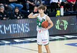 „Žalgiris“ vėl neteko Dovydo Giedraičio