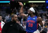 NBA suspendavo „Pistons“ aukštaūgį