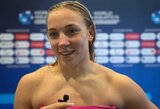 Su jauduliu į auksinį startą ėjusi Smiltė Plytnykaitė įvardino vienintelį žmogų, kuris ja tikėjo