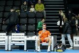 Ainius Sabaliauskas su porininku į ketvirtfinalį žengė sužaidę vos 33 minutes