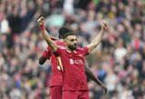 M.Salah realizavo du 11 m baudinius, o „Liverpool“ nugalėjo „Premier“ lygos autsaiderius