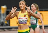 Į pasaulio čempionato pusfinalį patekusi Galvydytė: „Sunku net apsakyti tą jausmą, kai stovi prie pasaulio rekordininkės“