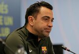 Xavi prisiminė paskutinį sezoną už „Barcelona“ vairo: „Praradau kontrolę rūbinėje“