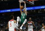 K.Porzingis svariai prisidėjo prie „Celtics“ pergalės