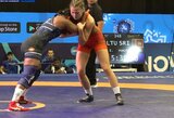 Inna Alimova pasaulio U23 imtynių čempionate pralaimėjo rezultatyvią kovą