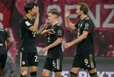 Pirmąjį rungtynių įvartį praleidęs „Bayern“ sutriuškino „RB Leipzig“