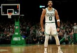 J.Browną praradusi „Celtics“ panaikino 17 taškų deficitą ir palaužė „Hawks“ 