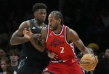Leonardo vedama „Clippers“ susitvarkė su „Timberwolves“