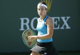 Viena geriausių visų laikų Latvijos tenisininkių po beveik 2 metų pertraukos grįžta į WTA turnyrus