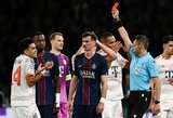 Dublį pelnęs Diazas buvo išvarytas iš aikštės, tačiau „Bayern“ nugalėjo PSG, „Tottenham“ sutriuškino „FC Copenhagen“