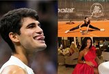 Ispanijos žiniasklaida: C.Alcarazui galvą apsuko teniso gražuolė