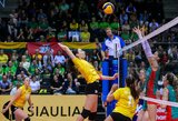 Lietuvos tinklininkės Europos čempionate Šiauliuose nusileido bulgarėms