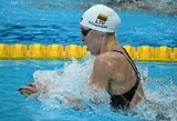Plaukimo varžybas Atėnuose K.Teterevkova pradėjo aukso medaliu