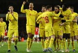 Atsakomosiose rungtynėse užtikrintą pergalę prieš „Arsenal" iškovojęs „Liverpool“ žengė į „Carabao“ taurės finalą 