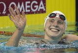 Įspūdinga: K.Ledecky Toronte beveik 10 sek. pagerino pasaulio plaukimo rekordą