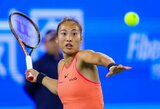 Olimpinei čempionei nepavyko nudžiuginti vietos sirgalių: Q.Zheng suklupo WTA 1000 turnyro finale