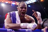 Sunkiasvorių bokso pasaulio čempionu tapęs Dubois iš karto neteko 600 tūkst. svarų sterlingų