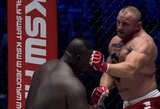 „KSW 64“: M.Pudzianowskis vos per 17 sekundžių nokautavo milžiną iš Senegalo