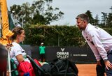 Justina Mikulskytė finale neatsilaikė prieš pirmąją turnyro raketę