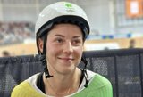 Dviratininkė O.Baleišytė pasaulio treko čempionate – šešta 