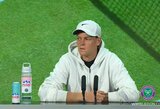 Sinneris sureagavo į Djokovičiaus žodžius po pusfinalio